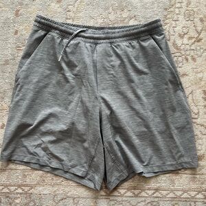 Lululemon Mens Pace Breaker Lined Short 5" Gray